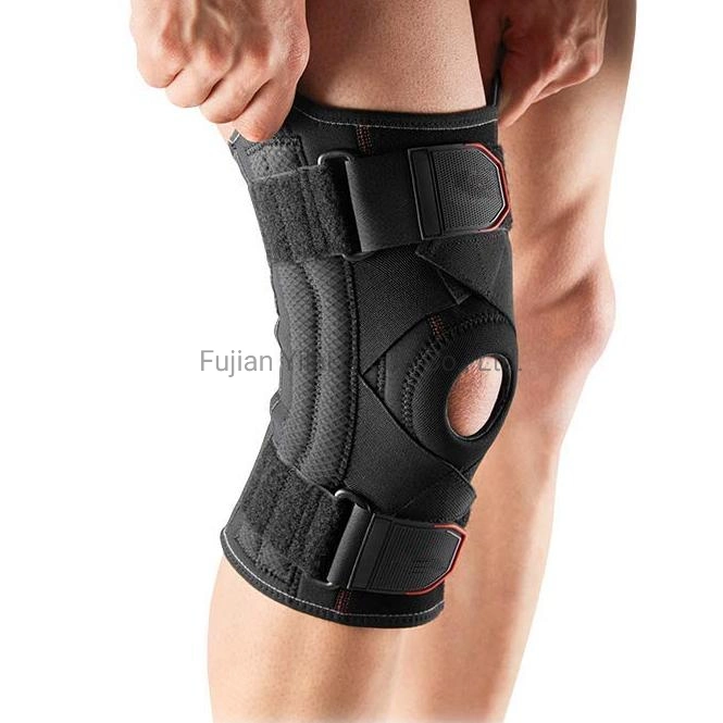 Neoprene Knee Support Open Patella Hinged Knee Brace Stabilizer Joint Support Knee Pads