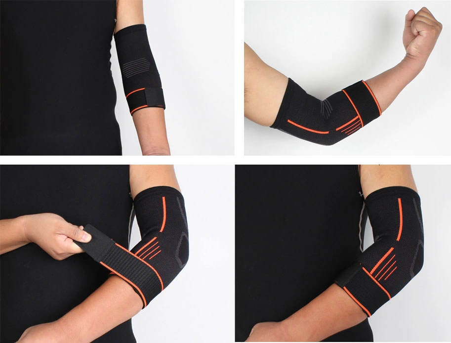 ISO Compression Arm Elbow Sleeve with Strap for Sport Protection