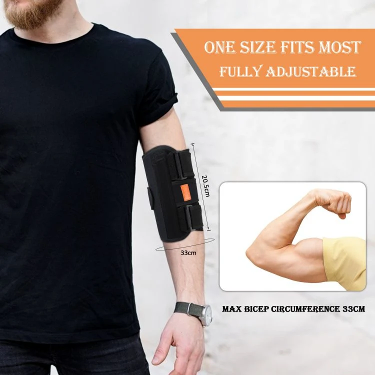 Portable Aluminum Strip Support Wrist Support Elbow Support Strap for Pain Relief