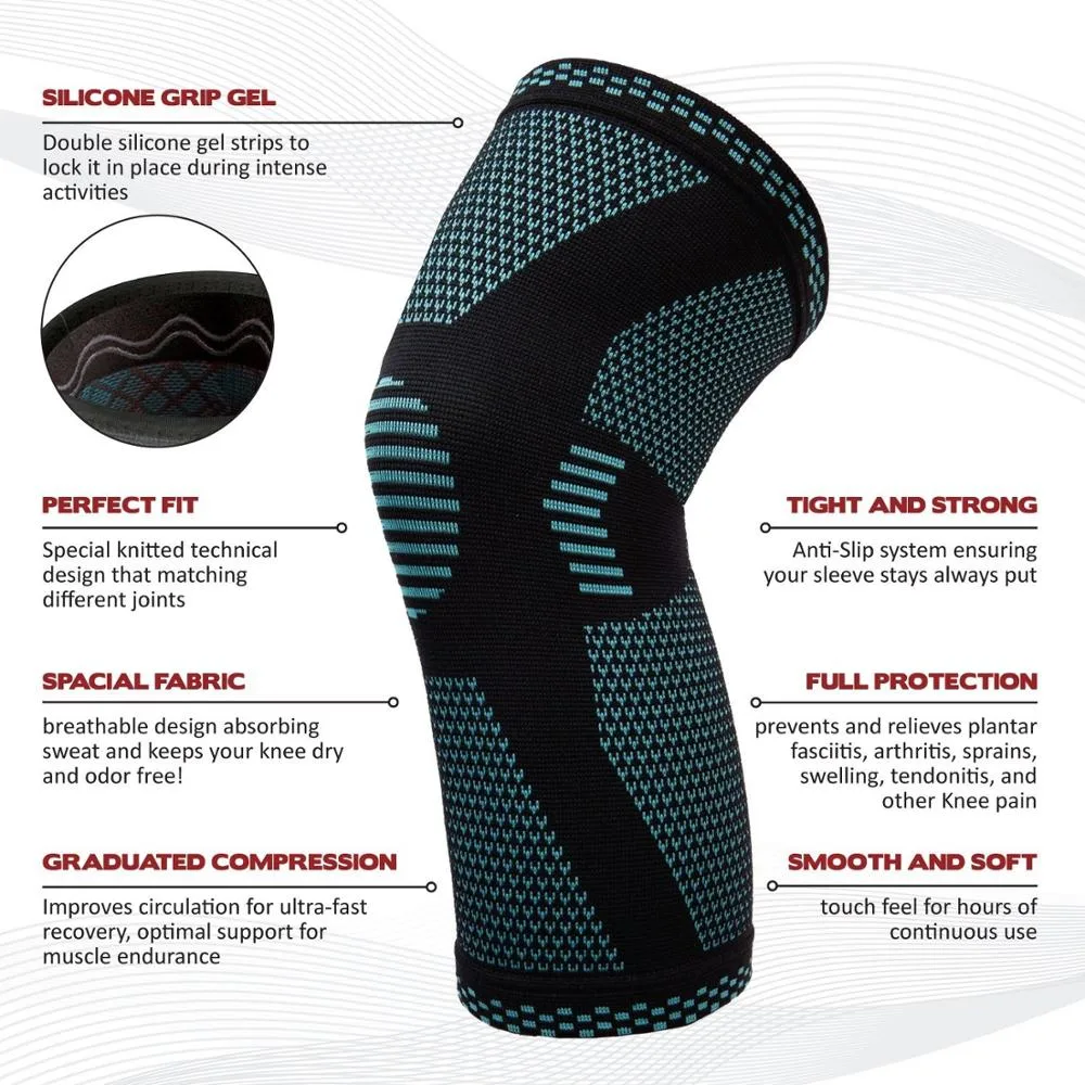 Nylon and Spandex Knee Pad