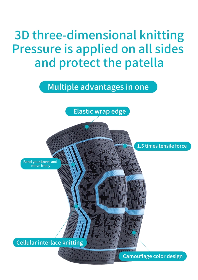 Windproof Knee Pads Protector Brace Knee Sleeve Support