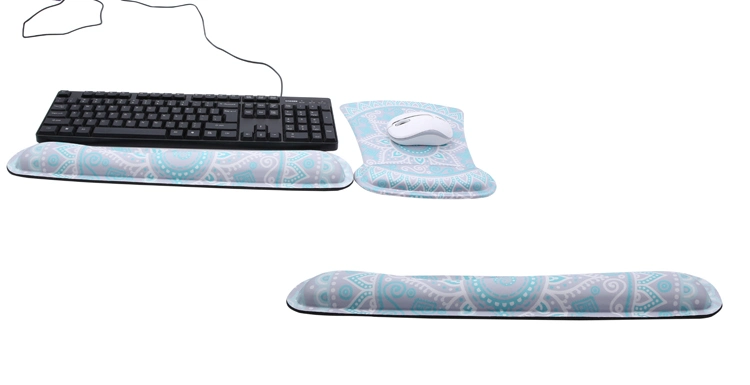 Keyboard Support Memory Foam Ergonomic Wrist Non Slip Rubber Base Great for Office Computer Wrist Rest