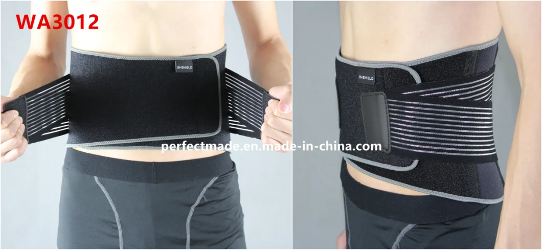 Elastic Strength Stabilizing Waist Support with Dual Adjustable Straps