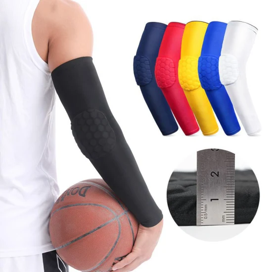 Volley-ball Basketball Pad Protector Gear Main Bras Coude Manches Protéger Bras