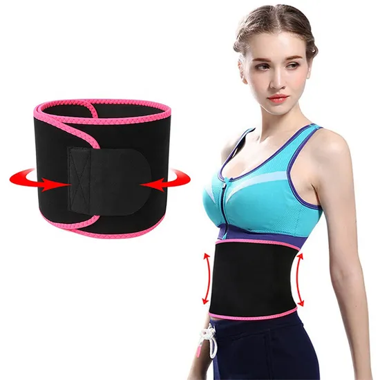 Personnalisé en gros de haute qualité sueur ceinture taille taille 3 ceinture néoprène taille formateur ceinture Barce soutien Correction dans l'exercice