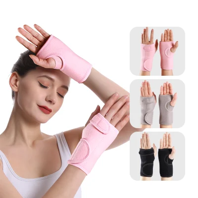 6050 # Breathable Palm Thumb Wrap Entorse Orthopédique Plaque d'acier Support de poignet Brace