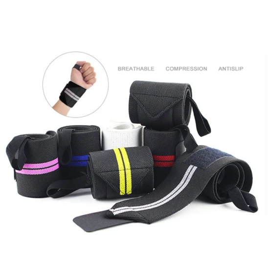 Attelle de soutien de poignet de compression professionnelle avec passants pour le pouce pour la musculation, la musculation, les bracelets de protection avec logo personnalisé