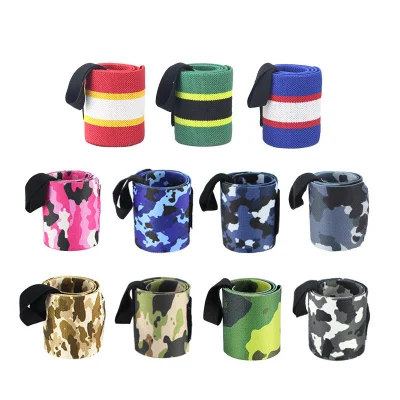 Bracelet de sport Brace Bandage Gym Haltérophilie Sangle Logo personnalisé Bandes de poignet