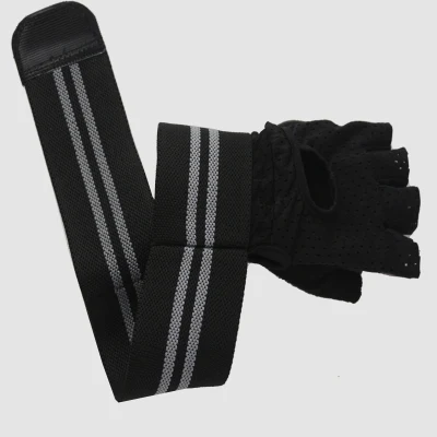 Logo personnalisé entraînement boxe haltérophilie Compression poignet gants de gymnastique