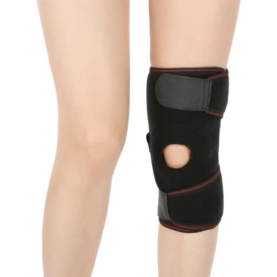 Athlètes Sports Produits orthopédiques avec stabilisateurs latéraux Patella Gel Pads pour le soutien du genou