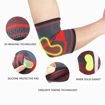 Sports Fitness Gym Coude Protecteur Brace Elbow Brace Compression Support Sleeve Brace Pad Elbow Support